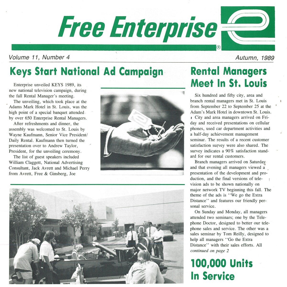 Free Enterprise newspaper article