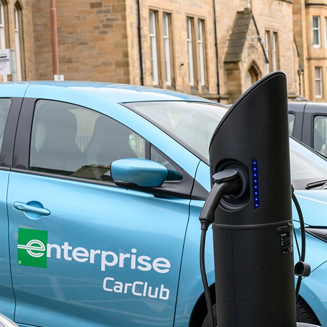 Enterprise Car Club Supports Edinburgh City Council’s Push for Electric Vehicles